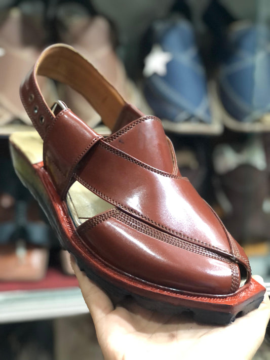 Brown Norozi Chappal